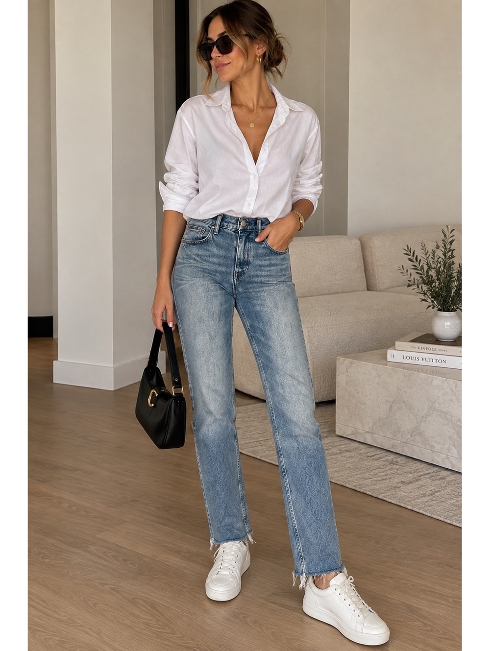 Polo Ralph Lauren Tompkins Mid Rise Skinny Jeans Women’s Size 25 Blue Raw Hem